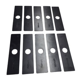 IMPASSU Edger Blades 8”x 2” 1 inch Hole Replacement Blades 10 Pack| Fits RYOBI, Echo, Husqvarna, STENS, Oregon & More | Replaces: 69601552631, 578392802, 375-301