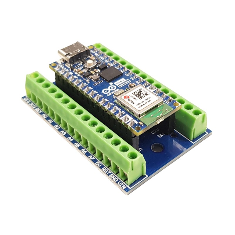 Screw Terminal Block Shield for Arduino Nano – Secure Connection