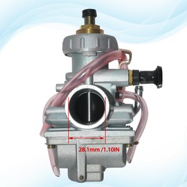 JDLLONG Blaster 200 Carburetor for Yamaha Blaster 200 YFS 200 1988-2006 ATV Carb Parts with Air Filter & Fuel Petcock Valve