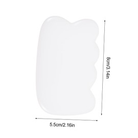 Baluue Natural Jade Scrape Board Massage Kit Facial Massager Gua Sha Tool Body Care Tool Ergonomic Design