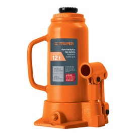 TRUPER GAT-12 12-Ton Hydraulic Bottle Jacks 18 11/16" (475mm)
