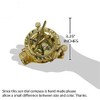 Sundial Compass Solid Brass Sun Dial (with Wooden Box) by