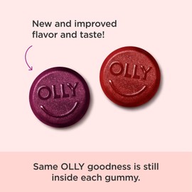 Olly Men's Daily Gummy Multivitamins 90 Count Blackberry Blitz Flavor