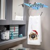 Adorable Christmas Kitchen Hand Towel | Pekingese | Pet Animal