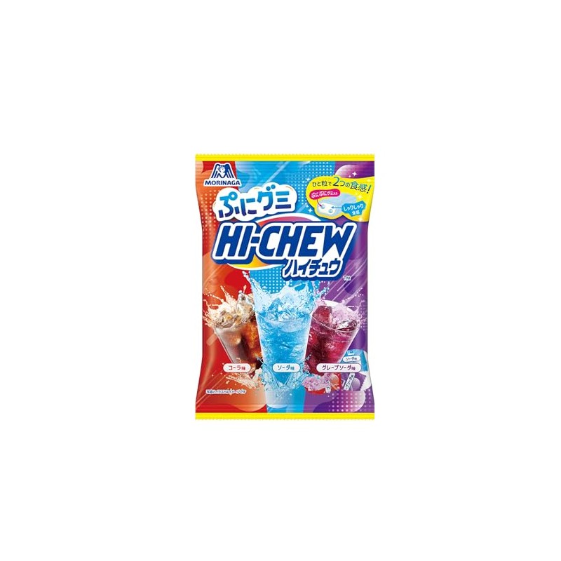 Morinaga & Co., Ltd. Puni Gummy High Chew Drink Assortment,