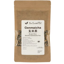 Your ExcellenTEA - Genmaicha 玄米茶 Brown Rice Sencha Green Loose Leaf Tea Japanese Style