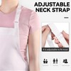 NLUS White Chef Hat and Apron, Adjustable Chef Costume Set,