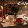 Threlaco 12 Pcs Valentine Taper Candles 10 Inch Tall Unscented