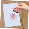 Operitacx Chic Stamping Tool for Card Making Pink Pressing Tool