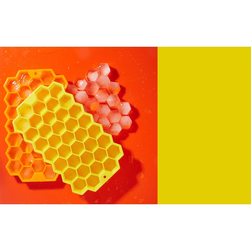 Evriholder Bee Chill Ice Trays, Silicone Ice Tray for Making