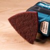 Makita B-21799 100 mm Fleece Delta Sanding Paper - Multi-Colour