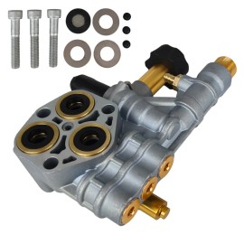 Ipartgo 7108366 Cleaning Manifold Kit For 520006 Axial Cam Pressure Washer Pump 510020