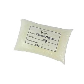 Cloruro de Magnesio en Escamas 1 kg - Suplemento Alimenticio de Magnesio - Apoyo Muscular y seo - Uso Cosmtico                                        
