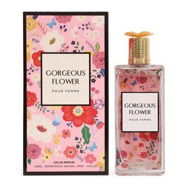 Gorgeous Flower Spray Perfume Eau de Parfum for Women - 100ml/3.4fl.oz. - Elegant Floral Fragrance
