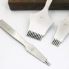 Professional Leather Craft French Angled Chisel Leather Craft Tools Hole