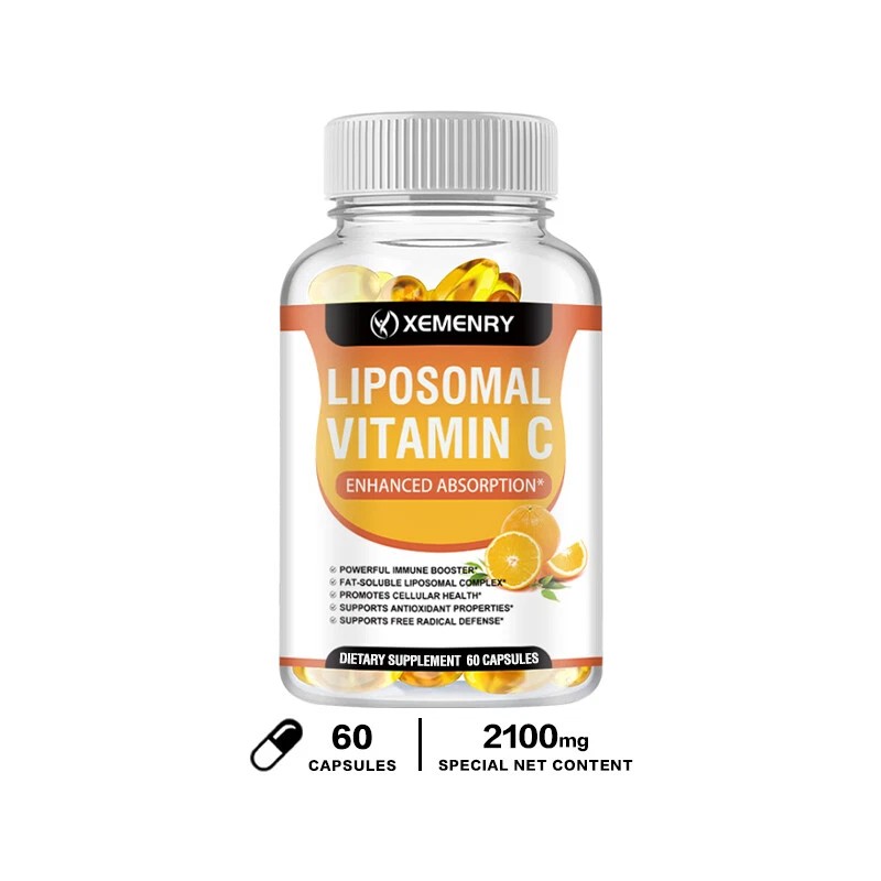 Liposomal Vitamin C 2100mg - High Absorption Supplements, Enhance Immunity