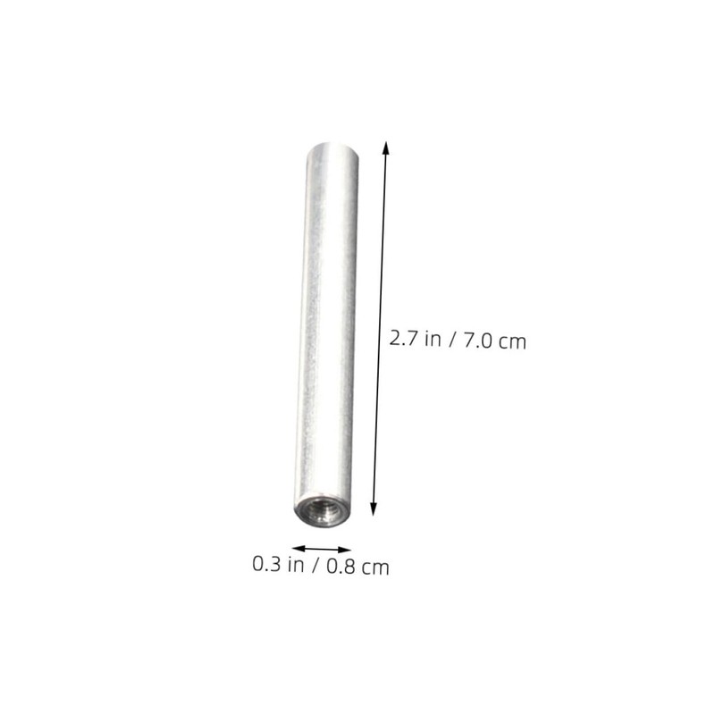 ABOOFAN 16pcs Electrolyzer Replacement Rods Iron Aluminum Electrolysis Rods for