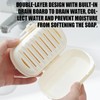Travel Soapbar Holder Leak Proof,Leakproof Travel Soapbar Dish | Portable