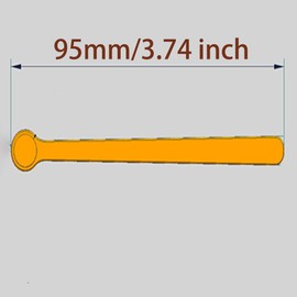 100pcs 0.25ml Mini Powder Scoops Plastic Measuring Spoons Long Handle Tiny Measuring Spoons For Cosmetics Medicines Seasoning