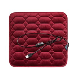 5V Heated Seat Cushion for Car Electric Heating Pad Nonslip Chair Heating Cover Pad for Office Chair Home Sofa