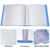 PATIKIL 8.5x11 Binders with Plastic Sleeve, 60 Pages A4 Presentation