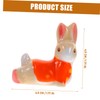 RORPOIR 5Pcs Cute Rabbit Ceramic Chopstick Holder Set Decorative Animal