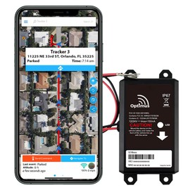 Optimus Wired GPS Tracker for Vehicles - Easy Installation on Car's Battery - Low Cost Subscription Plan Options