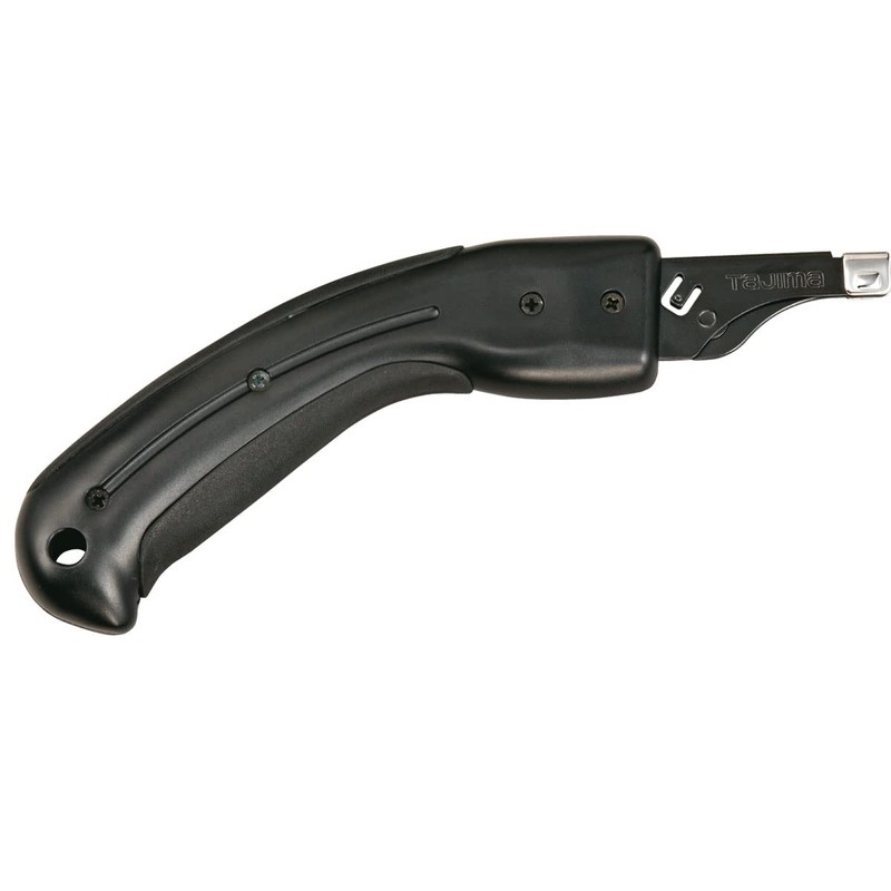 Tajima PUL-265 Japan Pull Saw with Curved-Grip, Silver/Black