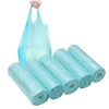 4 GALLON Bathroom Trash Bags, 5 Rolls/100 Counts Small HANDLES