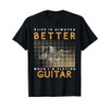 Guitar Groove Strumming Life's Melodies T-Shirt, black