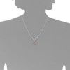 InCollections 2460200012401 Coral Sterling Silver 925 Pendant Necklace