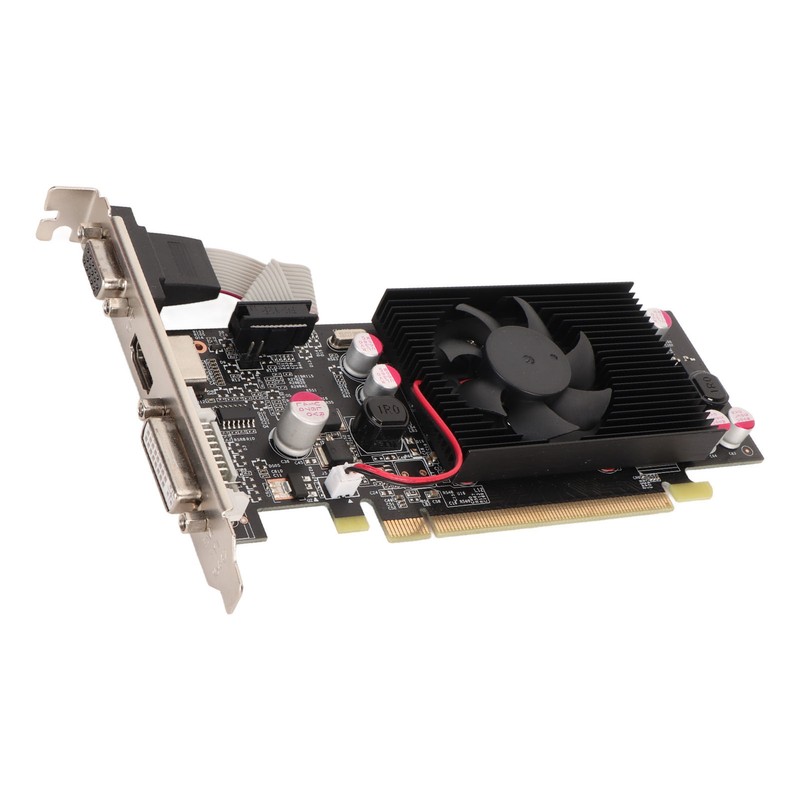GT210 1G DDR2 64bit Graphics Card Support DVI VGA HD