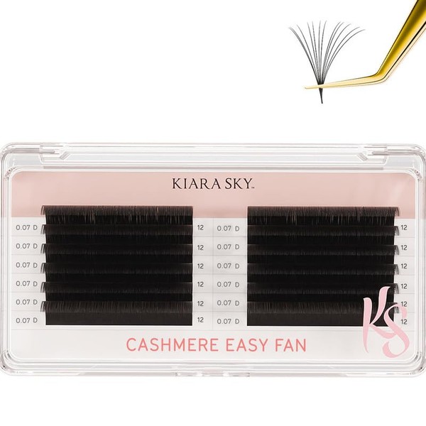 KIARA SKY LASH Premium Cashmere Easy Fan Lash Extensions |