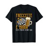 Dardo Divertente Regali Giocatore Di Freccette E Birra Maglietta