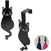Evelots Over The Door Cat Hooks - 2 Pack -