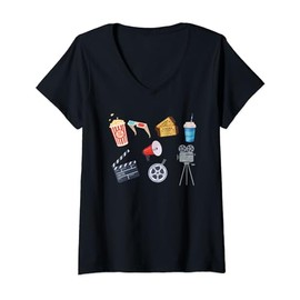 Awesome Hollywood Film Director Starter Kit V-Neck T-Shirt