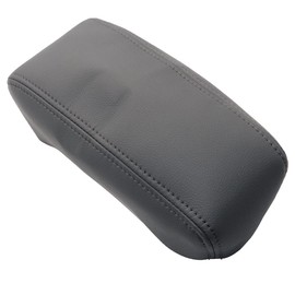 SecosAutoparts Car Center Console Lid Armrest Seat Box Cover Protector Leather Synthetic Cover Compatible with Toyota 4Runner 1996 1997 1998 1999 2000 2001 2002 Dark Gray