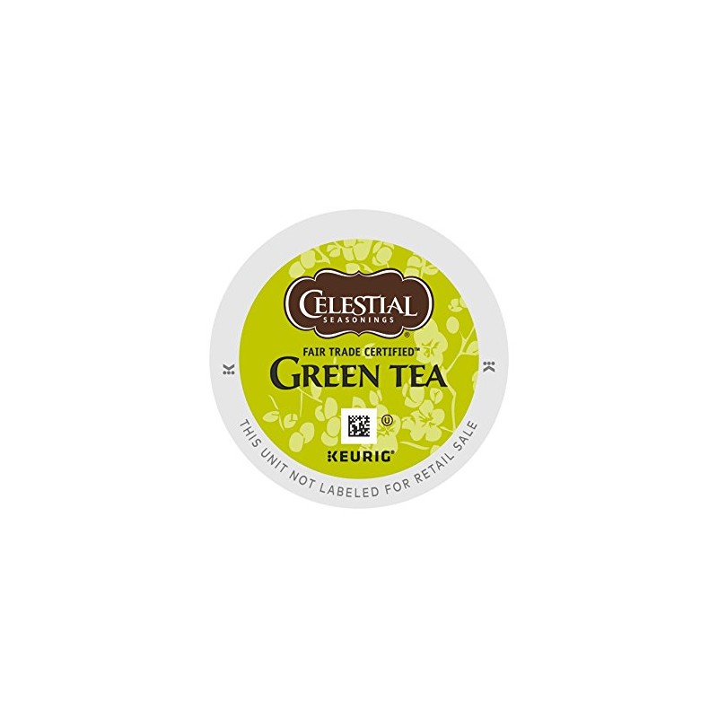 Celestial Seasonings Green Tea, Single-Serve Keurig K-Cup Pods, 72 Count