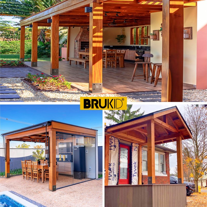 Brukid Stainless Steel 8 x 8 (Actual: 7.5" x 7.5")