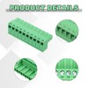 sourcing map 10PCS 10-Pin PCB Mount Screw Terminal Block Connectors