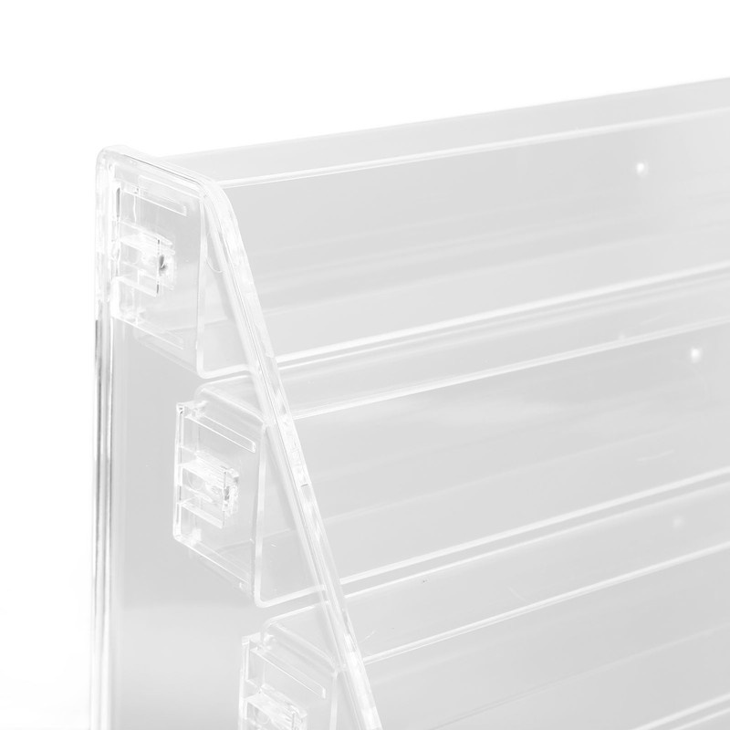 Cosmetic Storage Rack Acrylic 7 Layers Clear Nail Polish Display