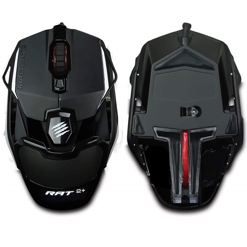 Mad Catz MR02MCINBL000-0JI Mad Catz Gaming Mouse R.A.T. 2+ Pixart