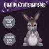 Nemesis Now Three Wise Donkeys 11cm, Resin, Grey, Donkey Figurine
