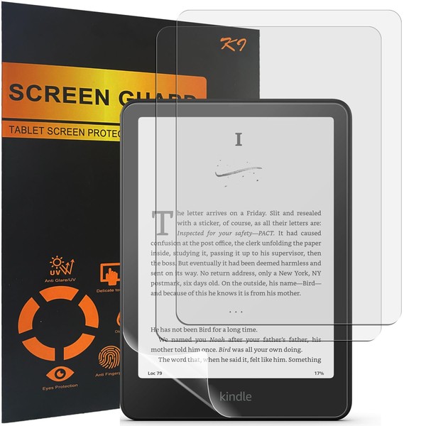 KEANBOLL 3 Pack Anti-Glare (Matte) Screen Protector for all-New Kindle