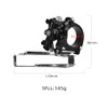 BESNIN Bike Front Derailleur for 3 Speed crankset 11T Cassette