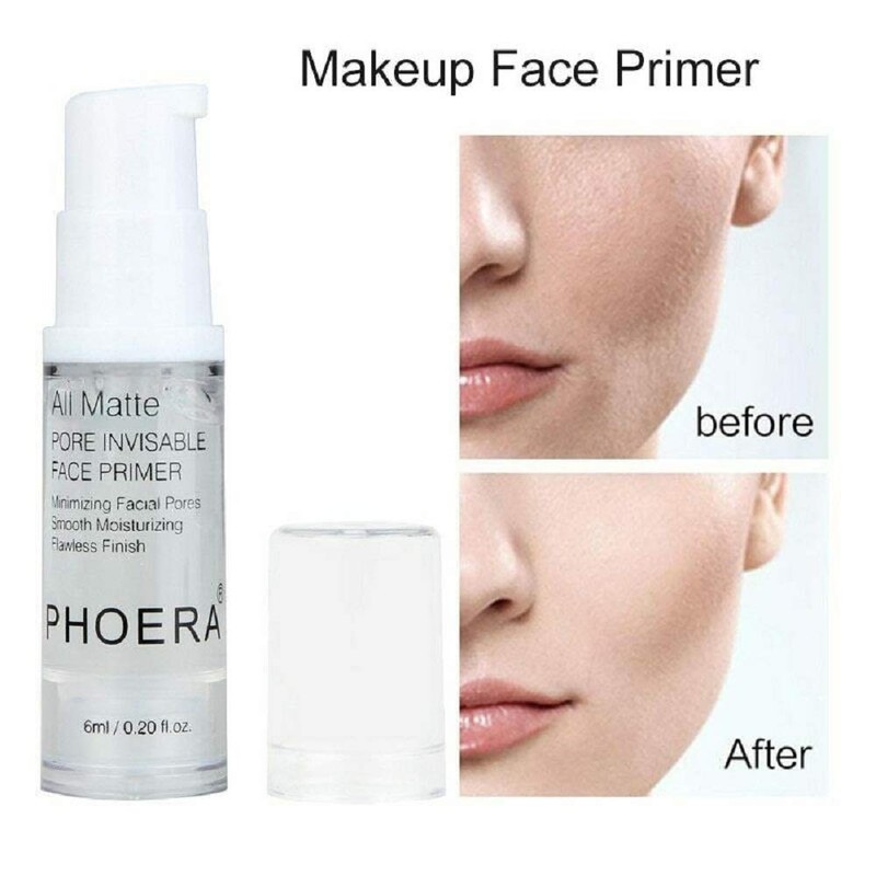 Phoera® Full Coverage Foundation, Primer, Setting Powder and MISKEEN Makeup