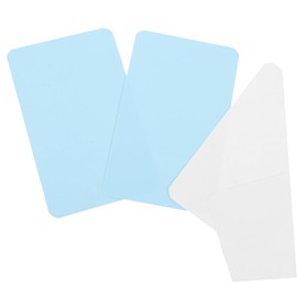 Ciieeo 200sheets Blank Cards Portable Paperboard Memo Cards for Home School Office Smooth for Writing Projects