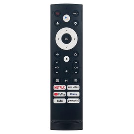 ERF3M90H Replace Voice Remote Control fit for Hisense LED 4K UHD Smart TV 43A6H 43A65H 43A68H 50A6H 50A65H 50A68H 55A6H 55A65H 55A68H 65A6H 65A65H 65A68H 75A6H 75A65H 75A68H 50U6H 55U6H 65U6H