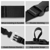 HAHASOLE Boat Cover Straps, 6 Pack-96''Lx1''W Heavy Duty Polyester Adjustable