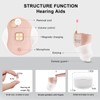 Not Amplifier True Hearing Aids,Invisible 16 Channels Digital Rechargeable Hearing